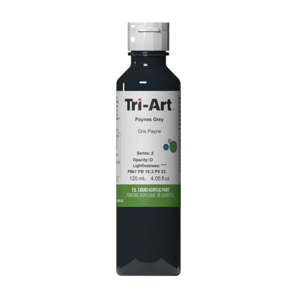 Tri-Art Liquid Acrylic Paint : Payne's Grey