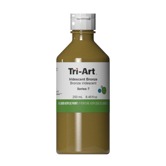 Tri-Art Liquid Acrylic Paint : Iridescent Bronze