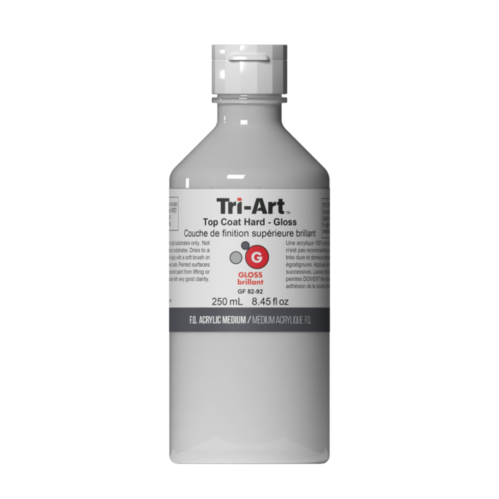 Tri-Art Medium : Top Coat Hard Gloss