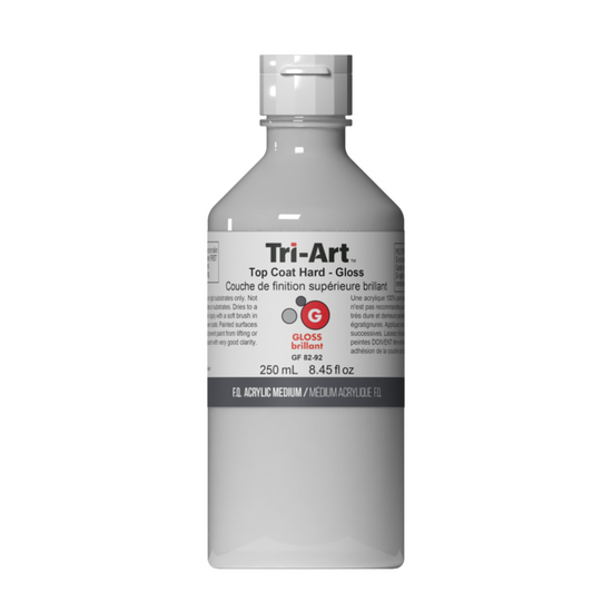 Tri-Art Medium : Top Coat Hard Gloss