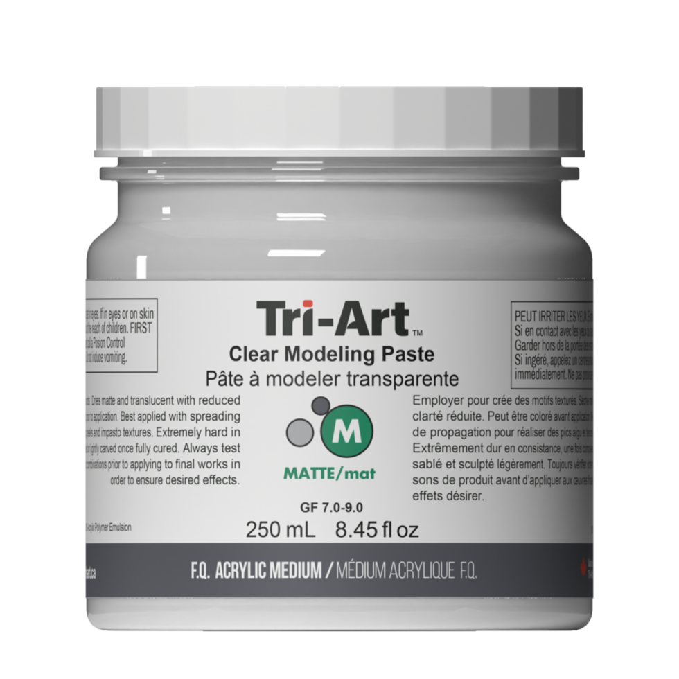Tri-Art Medium : Modeling Paste Clear